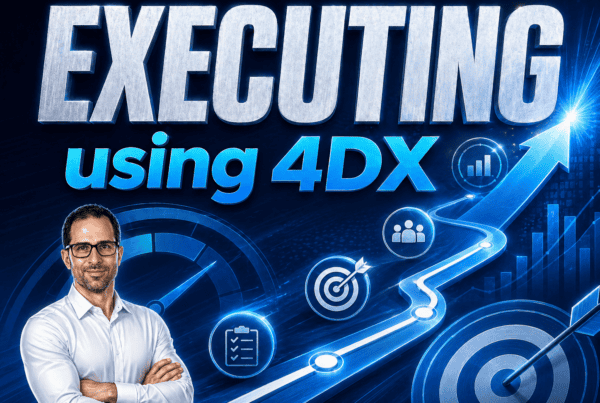 Executing Plans using the Four Disciplines of Execution (4DX)